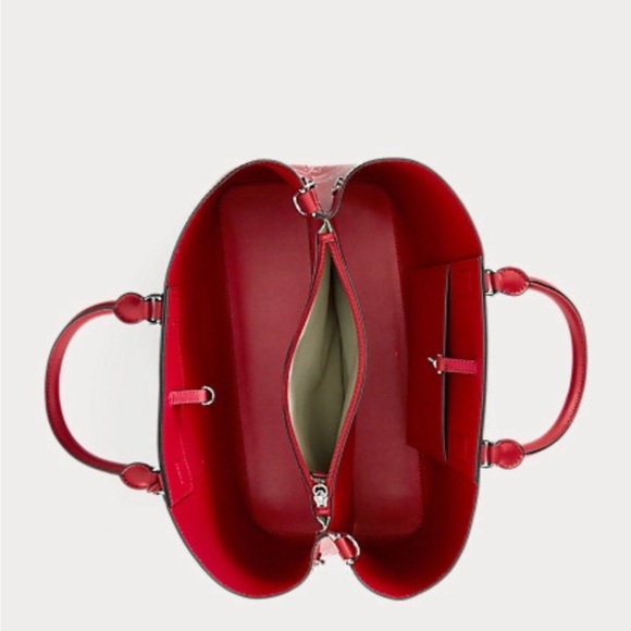 Ralph Lauren Black Resort 21 Toile Tote - Picture 12 of 14